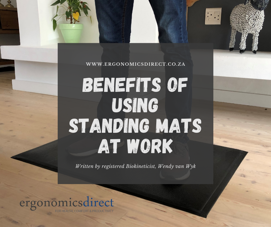 Benefits of Using Standing Desk Mats at Work