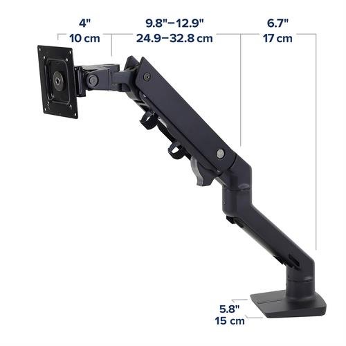 ergotron HX モニターアーム Desk Monitor Arm Ergotron HX Monitor Arm with Heavy Duty Pivot