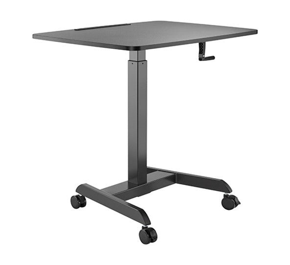 Ergo Mobile Manual Height Adjustable Desk