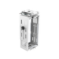 CH101 Adjustable Under Desk CPU Holder - white