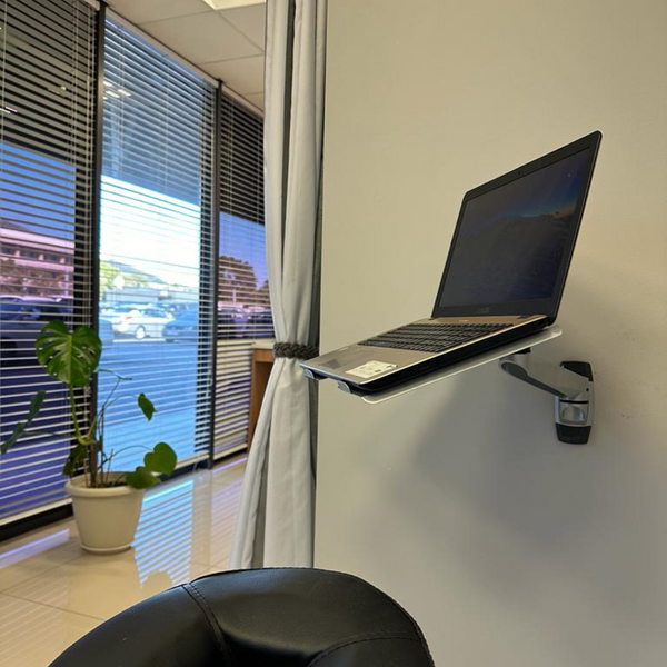 ErgoArm Laptop Tray with Quick Release Attachment